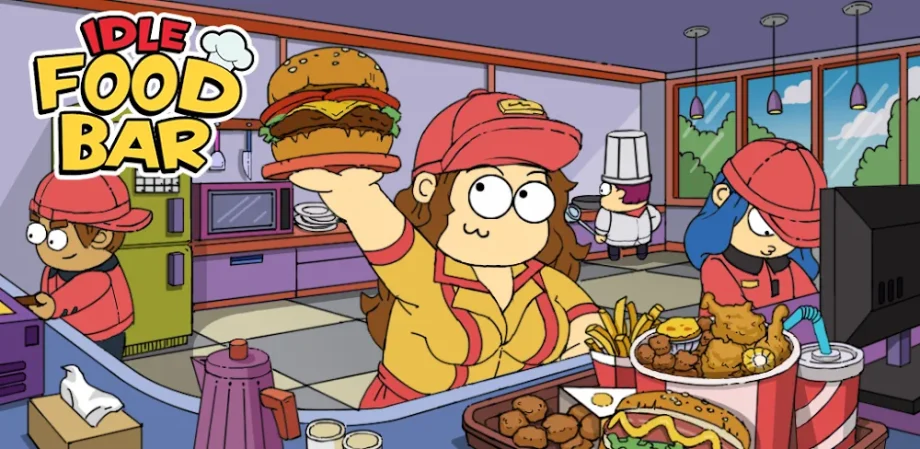 Idle Food Bar v1.56.39 MOD APK (Speed Game Multiplier, Free Shopping)