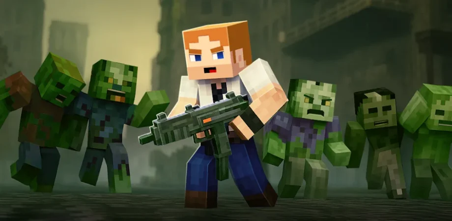 MineZ Survivor v1.0.25 MOD APK (Menu, Attack, God Mode, Free Upgrade)