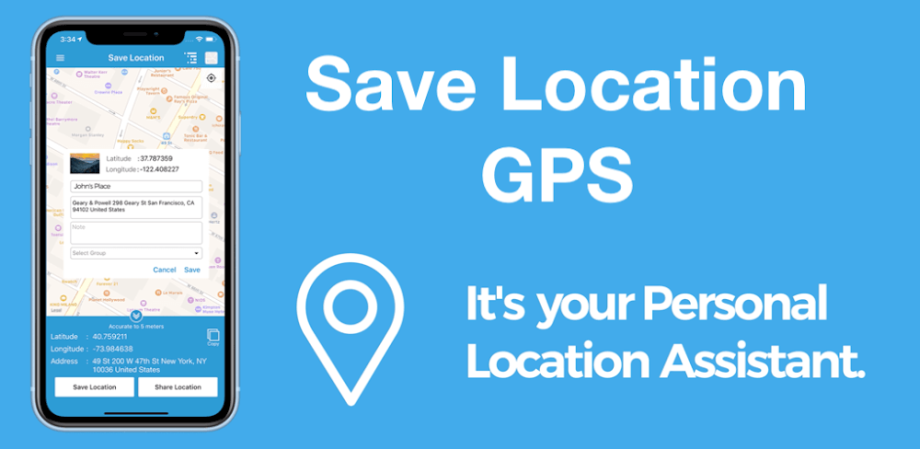 Save Location GPS v23.4 MOD APK (Pro Unlocked) Download