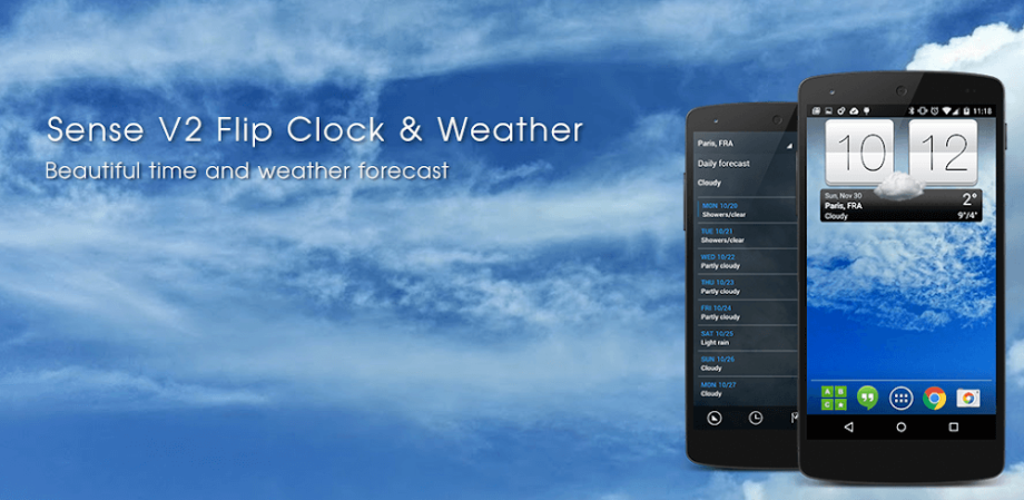 Sense V2 Flip Clock & Weather v. v9.15.0 MOD APK (Premium Unlocked) Download