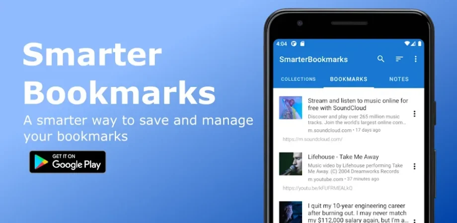Smarter Bookmarks v1.7.7 MOD APK (Pro Unlocked)