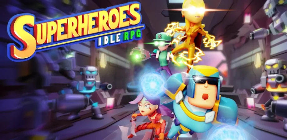 Superheroes Idle RPG League v1.1.4 MOD APK (God Mode, High Damage)