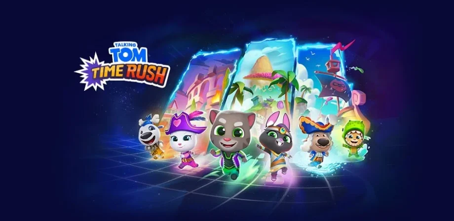 Talking Tom Time Rush MOD APK v1.5.5.18472 (Unlimited Money)
