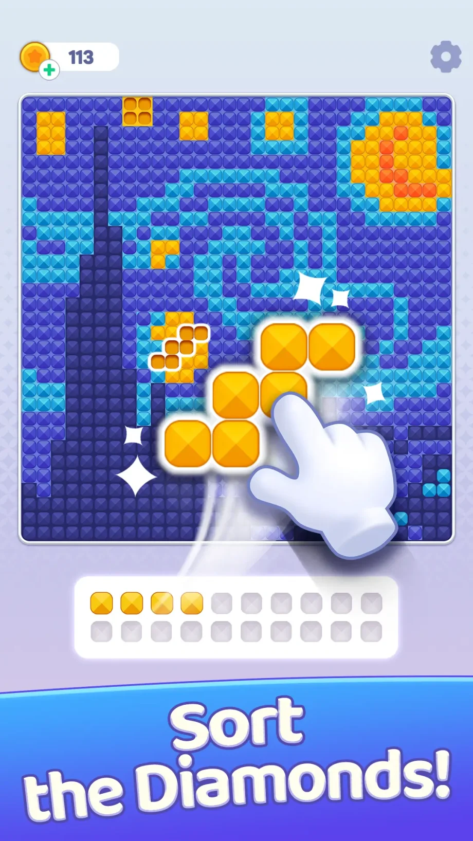 Diamond Puzzle MOD APK V0.9.3 (Free In App Purchase)