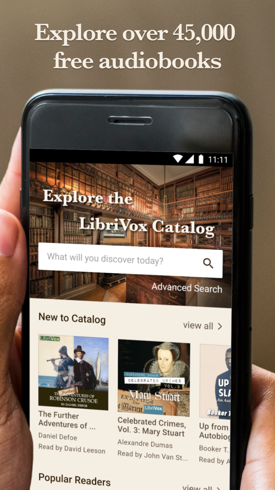 LibriVox AudioBooks MOD APK V11.4.3 (Pro Features Unlocked)